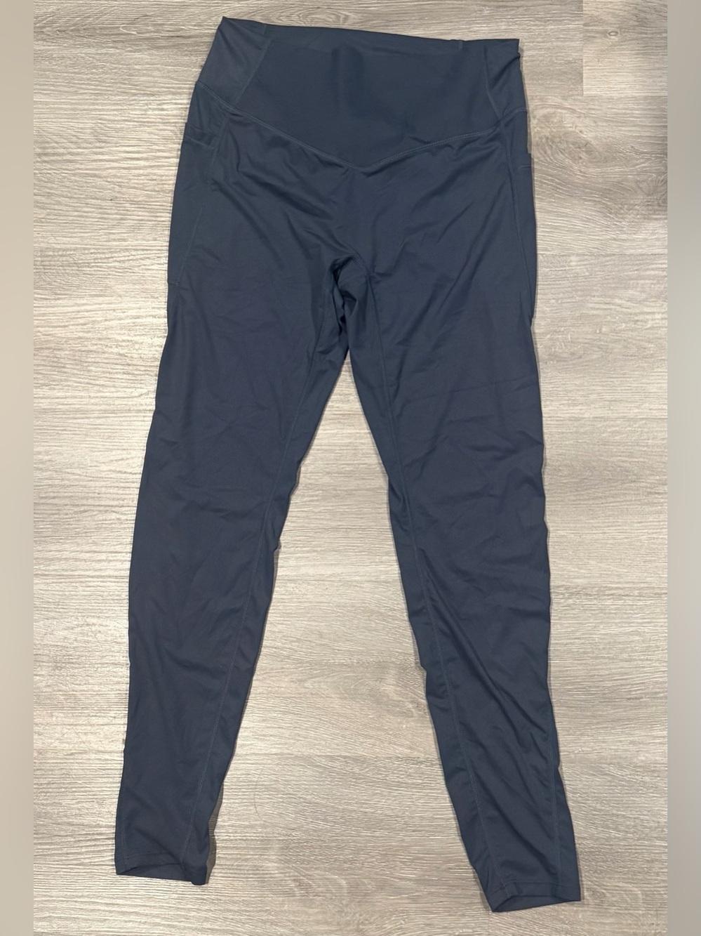 HALARA Black Full Length Leggings High Rise Stretch Workout Yoga Size L